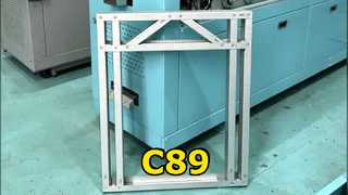 c89 가벼운 스틸 프레임 기계